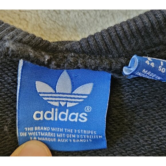 Women's Adidas Originals Lakers Sweatshirt Size US M (Oversized) Sleeves Removed - Picture 7 of 10